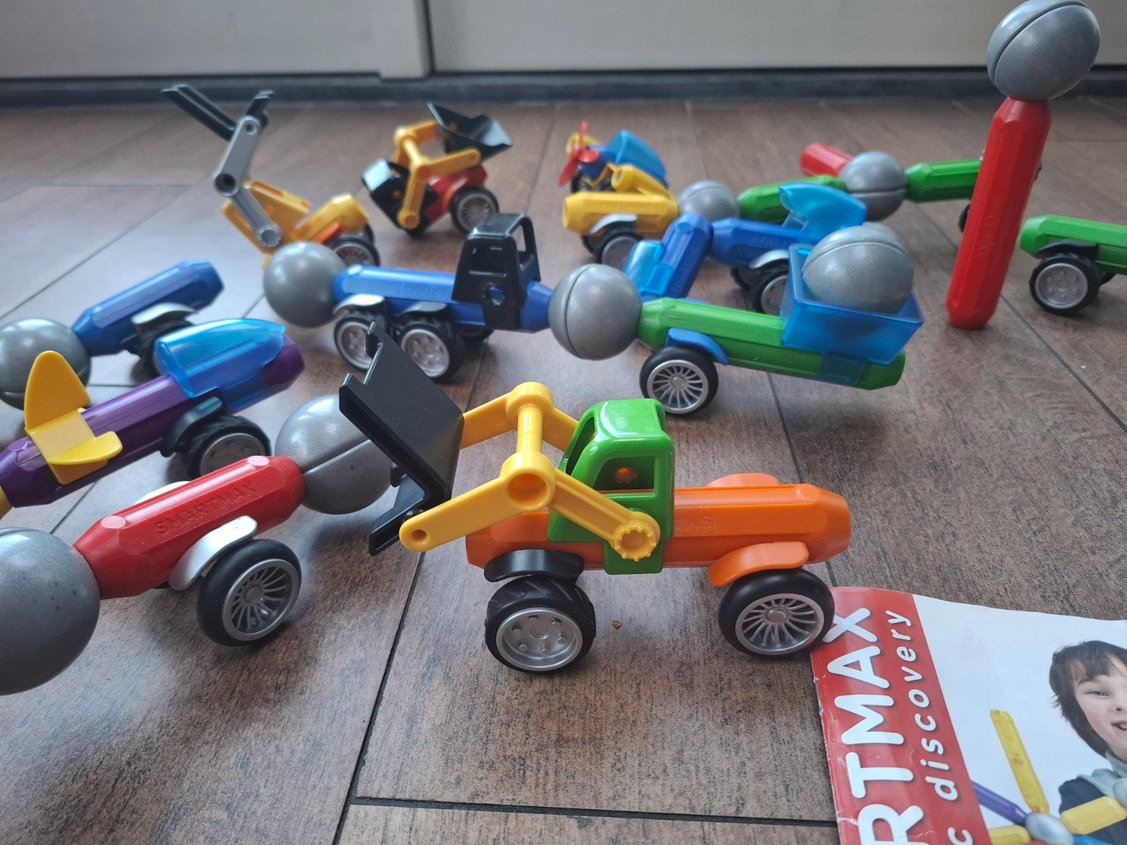 SmartMax Magnetic Discovery Bouwvoertuigen Set, Ophalen of Verzenden, Gebruikt, Overige merken