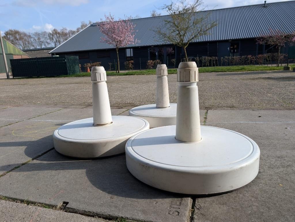 Parasolvoeten Nog 2 beschikbaar!!, Ophalen, Gebruikt, Minder dan 1 meter, Parasolvoet