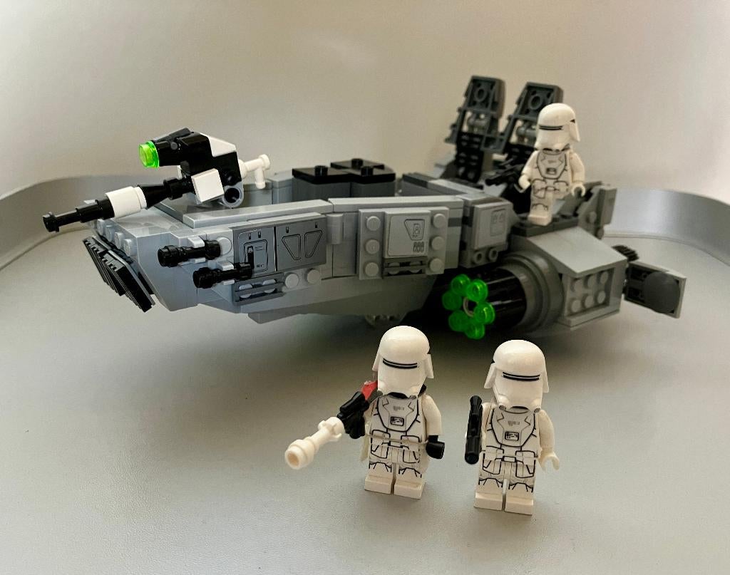 Lego StarWars 75100 First order Snowspeeder, Gebruikt, Star Wars, Lego, Ophalen of Verzenden