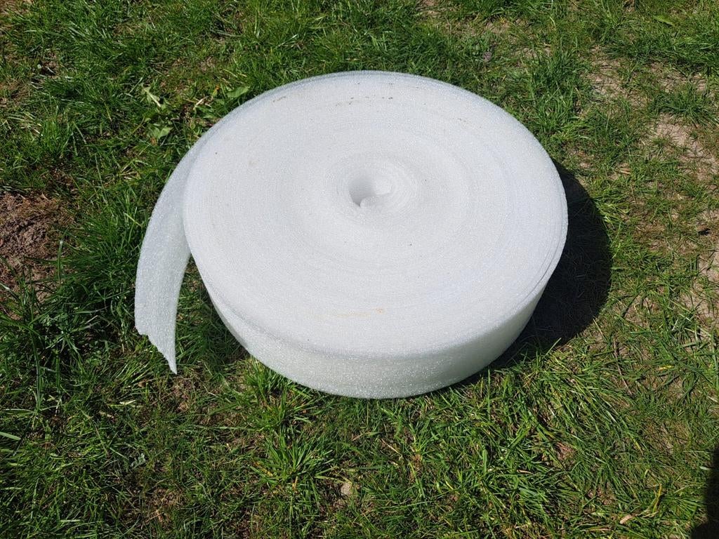 Nieuwe foam randisolatie - ca. 25 meter, Overige materialen, Nieuw, Minder dan 5 m², Vloerisolatie