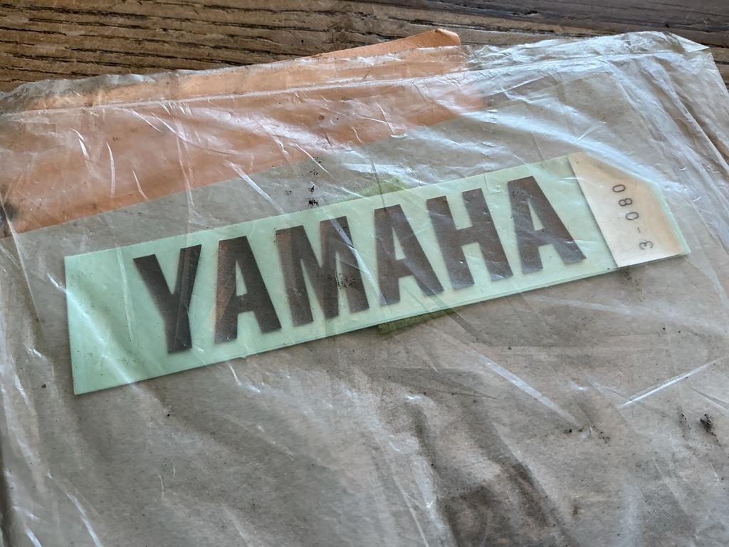 Yamaha embleem / sticker origineel, Verzenden
