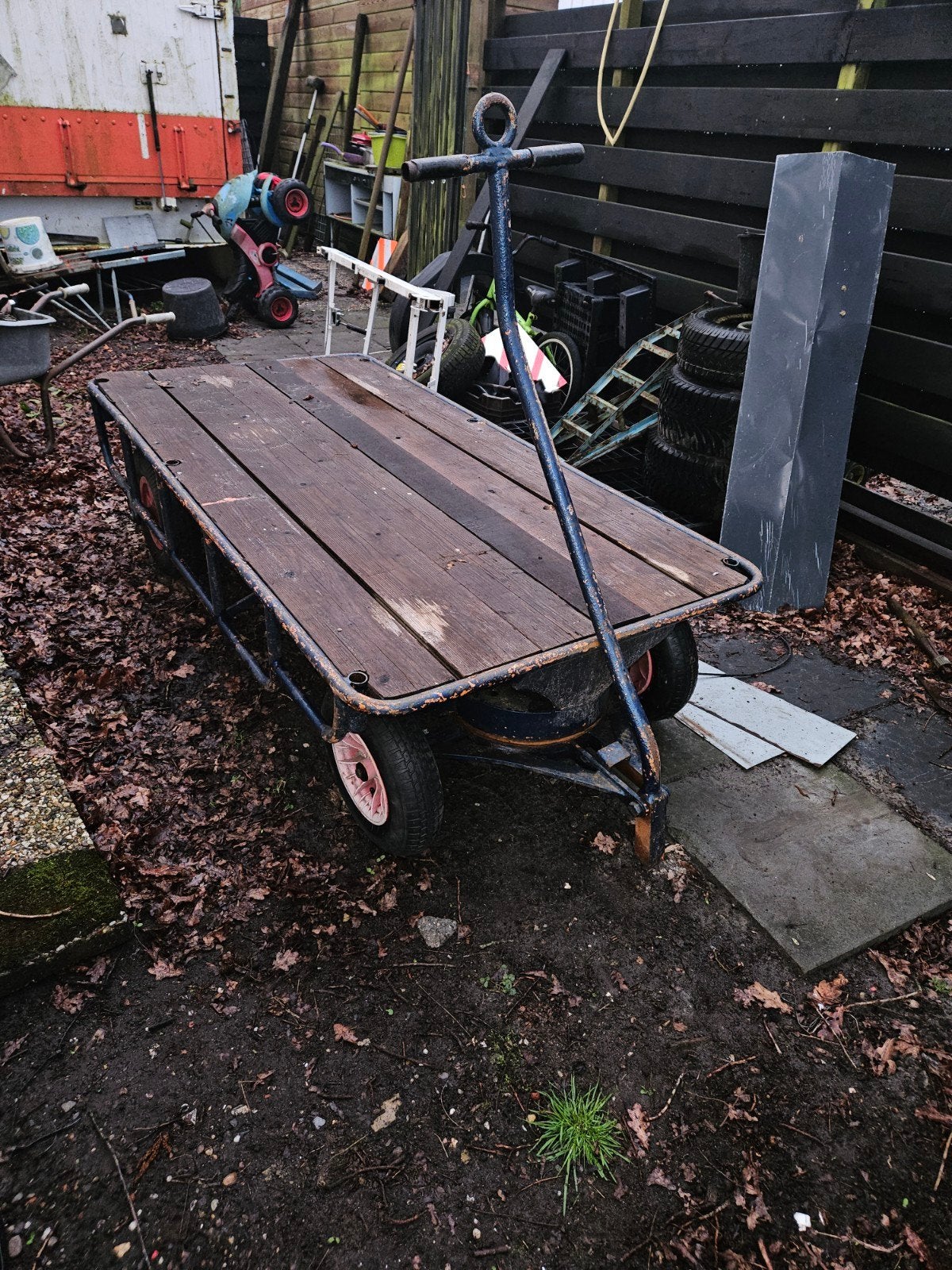 Transportwagen, Doe-het-zelf en Verbouw, Transportwagens, 100 liter of meer, Ophalen, Transportkar