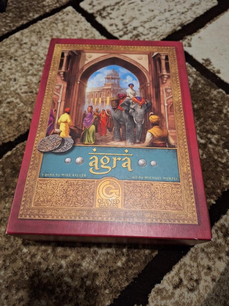 Agra Bordspel, Ophalen of Verzenden, Zo goed als nieuw