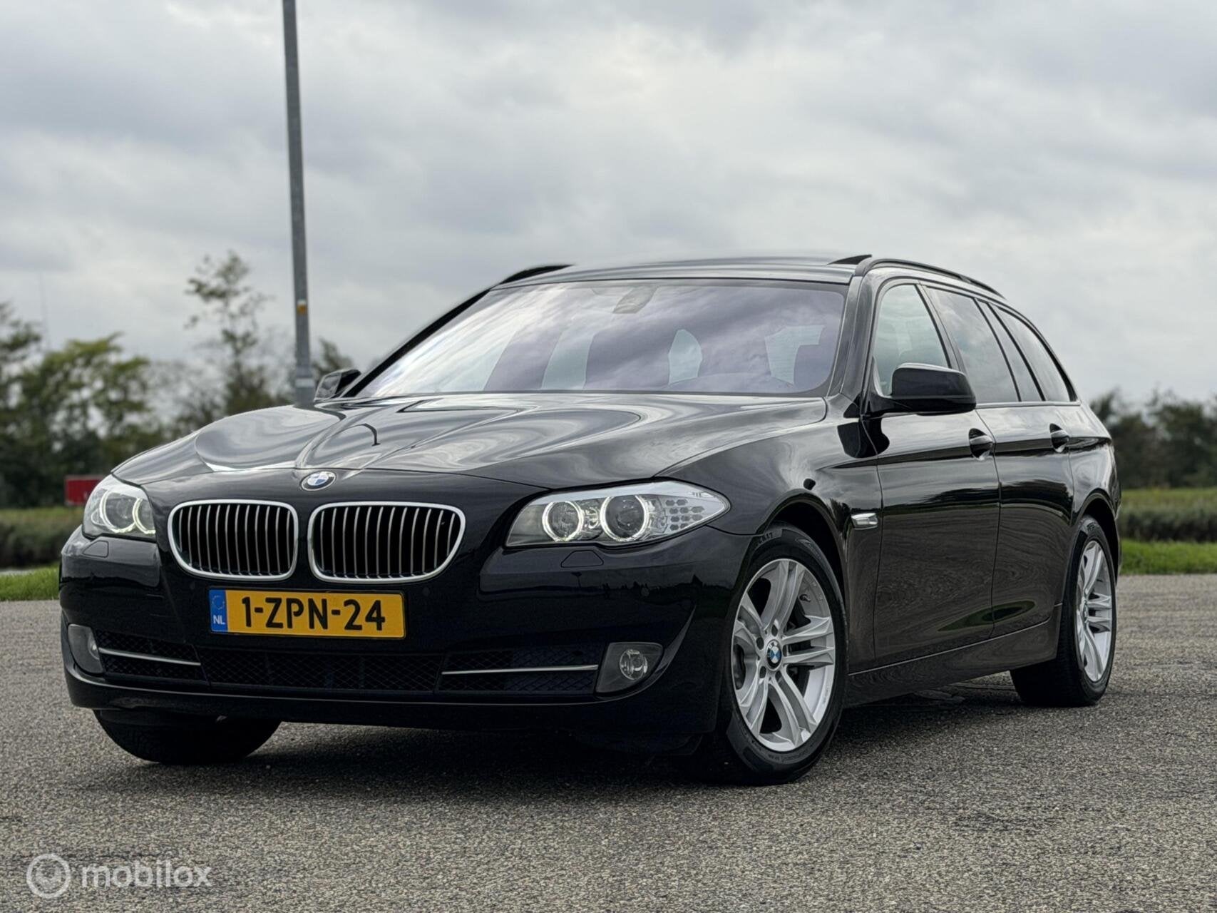 BMW 5-serie Touring 528i High Executive, Head Up !, Automaat, Euro 5, Gebruikt, 2000 kg