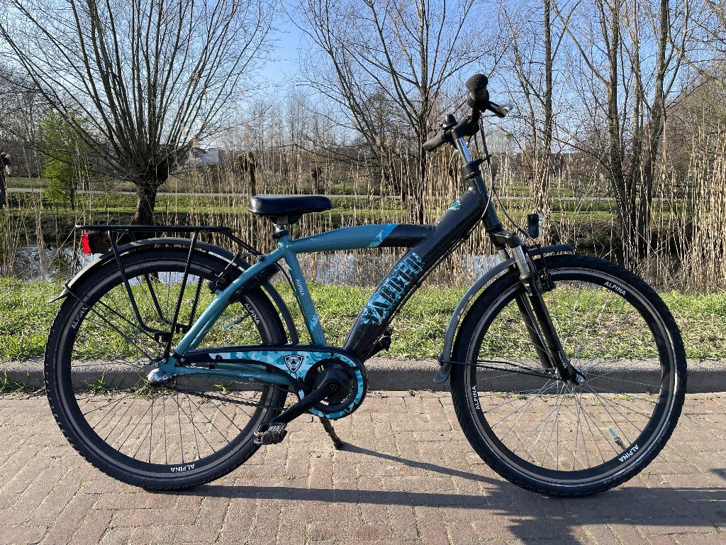 Fiets Alpina Yabber 26 inch, framemaat 42,5 cm, Gebruikt, Velgrem, Alpina, Versnellingen