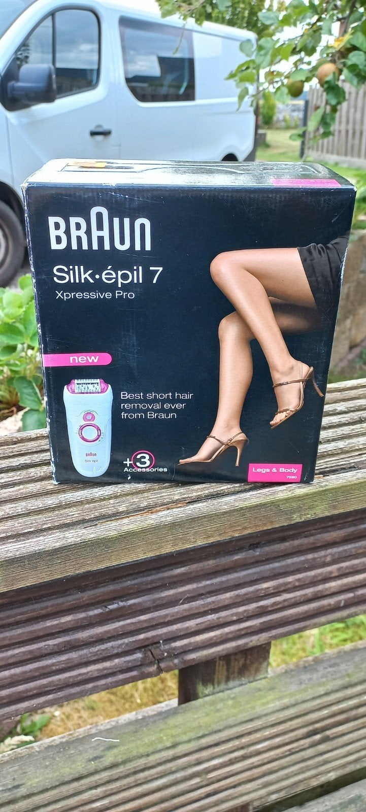Braun Silk-épil 7 Xpressive Pro Epilator - Nieuw in doos, Ophalen of Verzenden, Nieuw, Scheren en Epileren