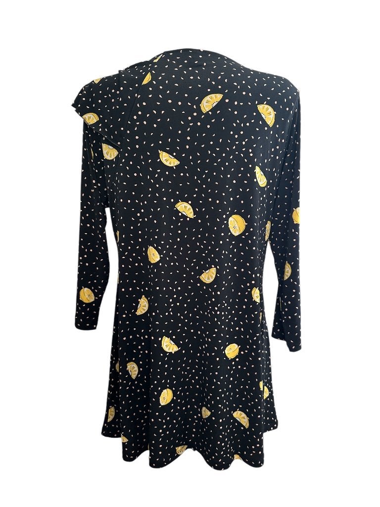 Yoek jurk M, Zwart, Maat 46/48 (XL) of groter, Ophalen of Verzenden, Zo goed als nieuw