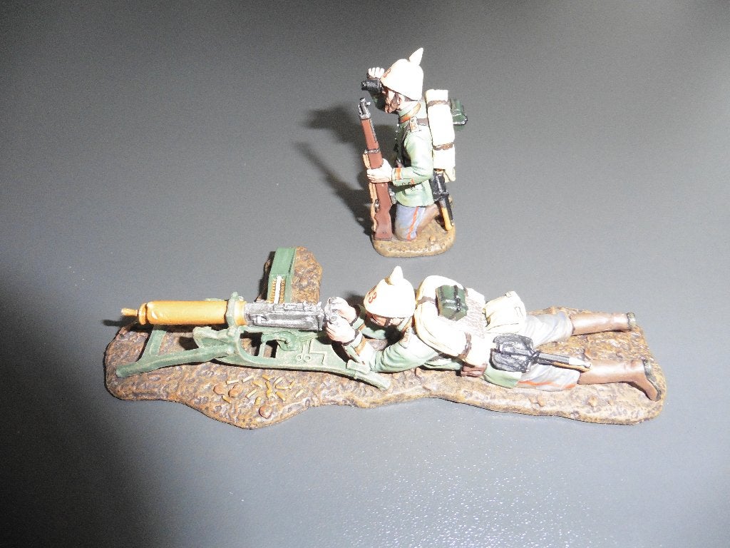 King & Country FW019, German Machine Gun Set., Verzamelen, Ophalen of Verzenden, Landmacht, Overige gebieden, Miniatuur of Beeldje