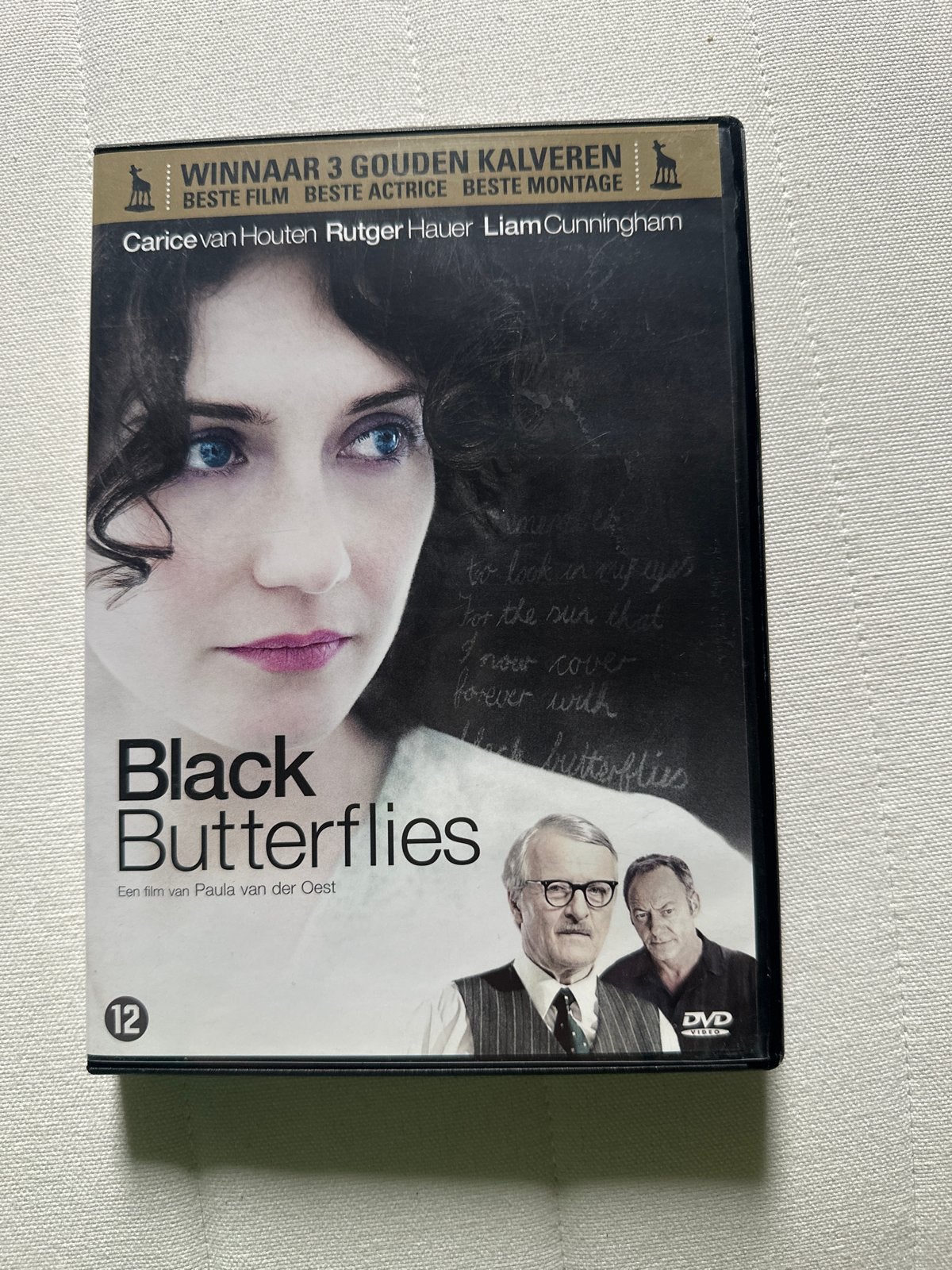 Black Butterflies DVD - Carice van Houten, Rutger Hauer, Gebruikt, Nederlands, Ophalen of Verzenden, Extra's