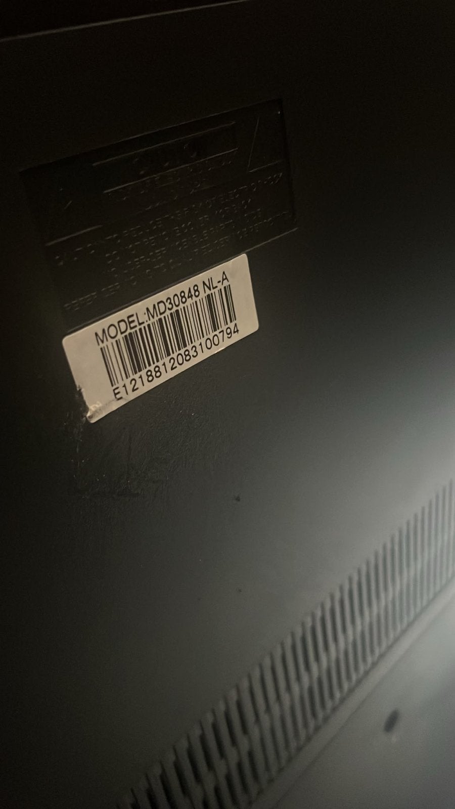 Medion TV - Geen Smart TV, Ophalen, Gebruikt, 50 Hz, Overige merken