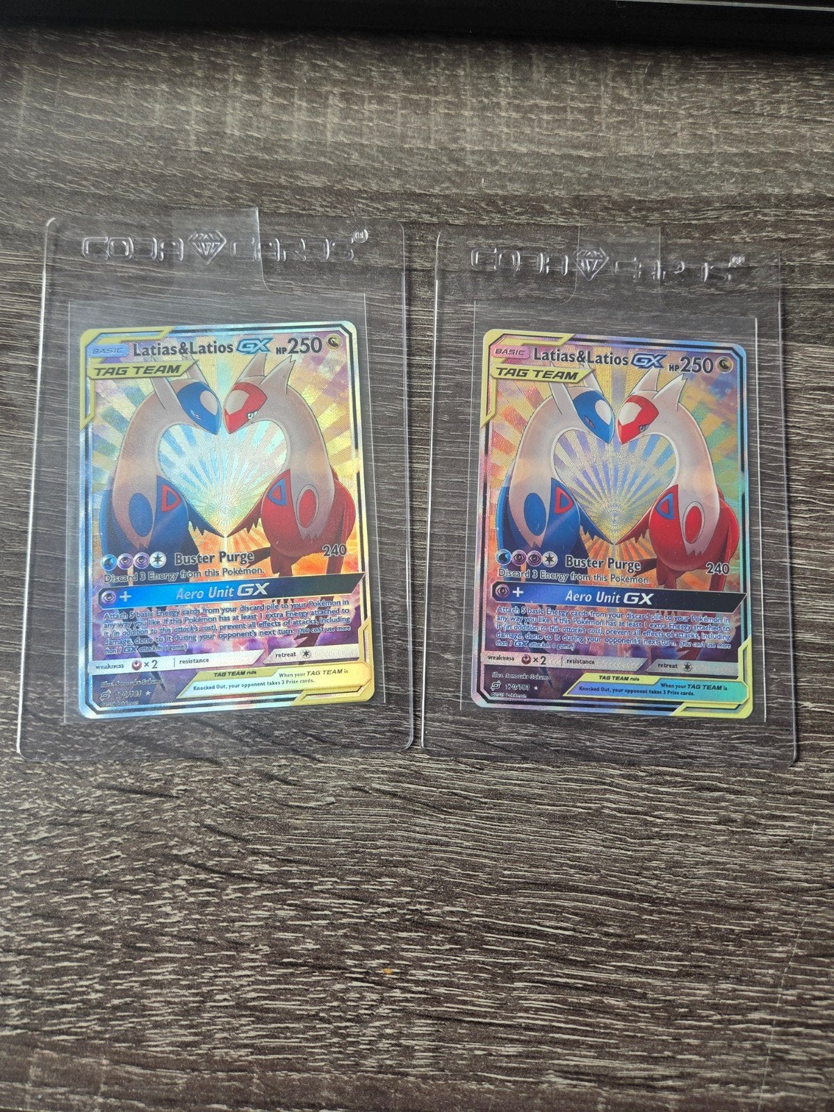 latias latios GX, Verzenden, Zo goed als nieuw, Meerdere kaarten, Foil