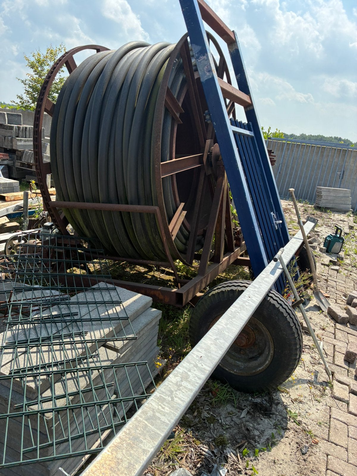 Beregening haspel, Zakelijke goederen, Ophalen, Akkerbouw, Beregening en Drainage