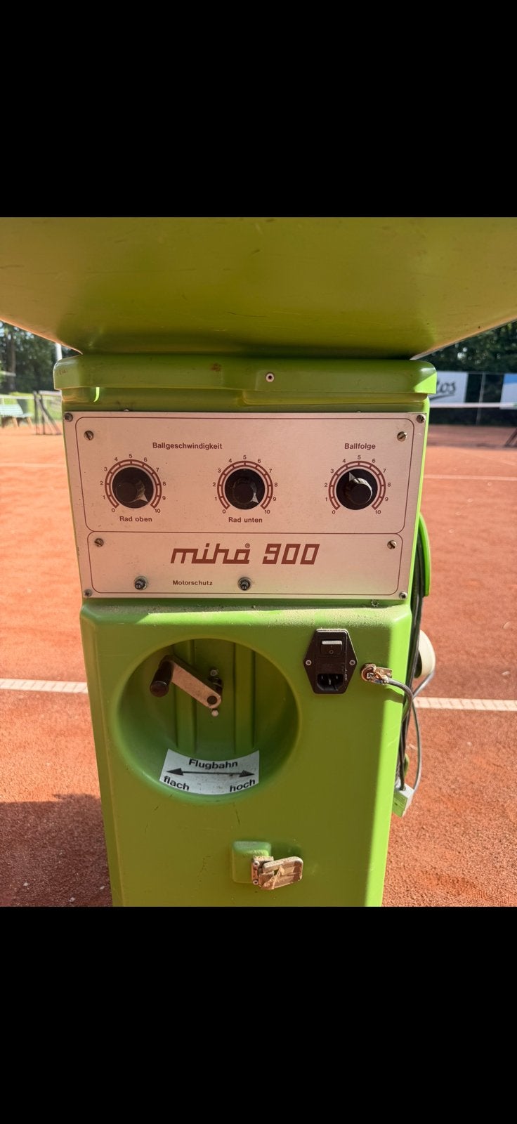 Tennisball machine met 72 ballen, Ophalen, Zo goed als nieuw, Overige merken, L00