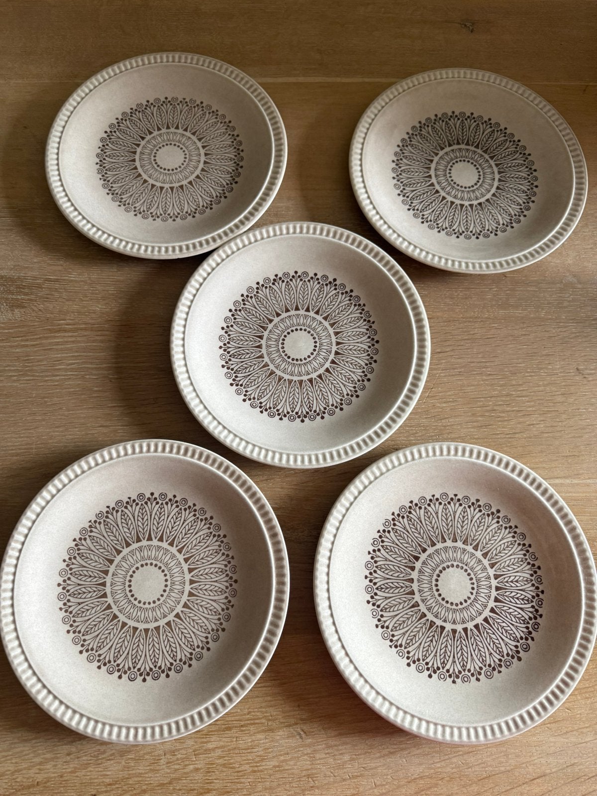 5 borden Boch Delta Ronda, Ophalen