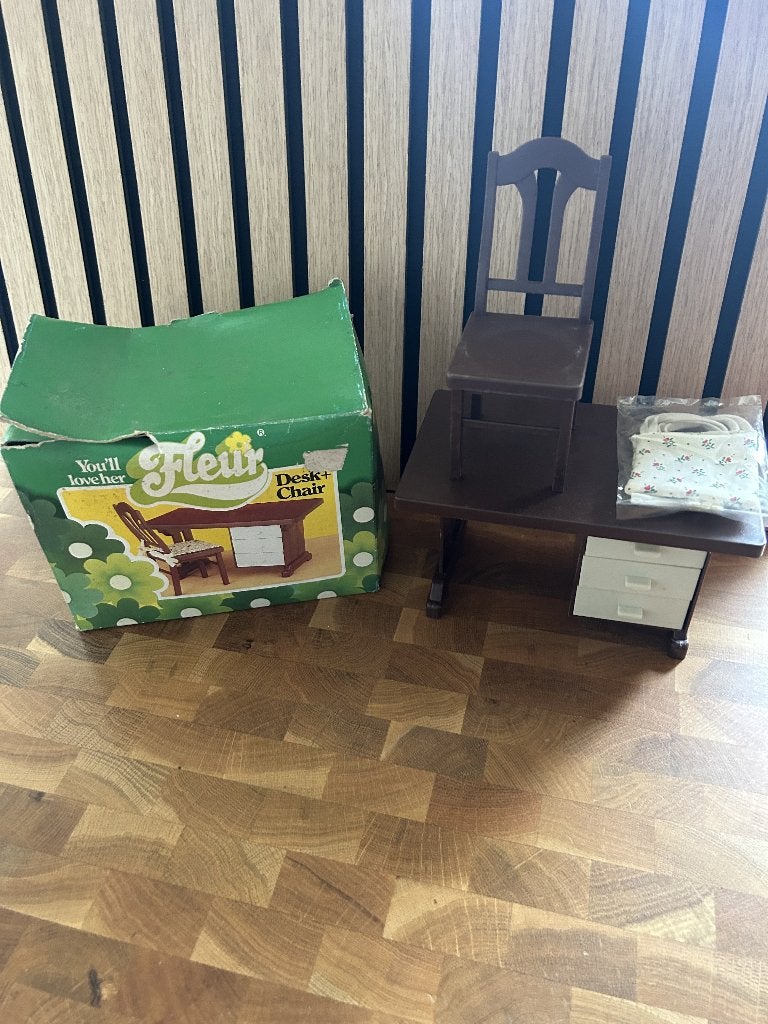 Fleur desk& chair jaren '70/80, Ophalen of Verzenden, Gebruikt, Accessoires