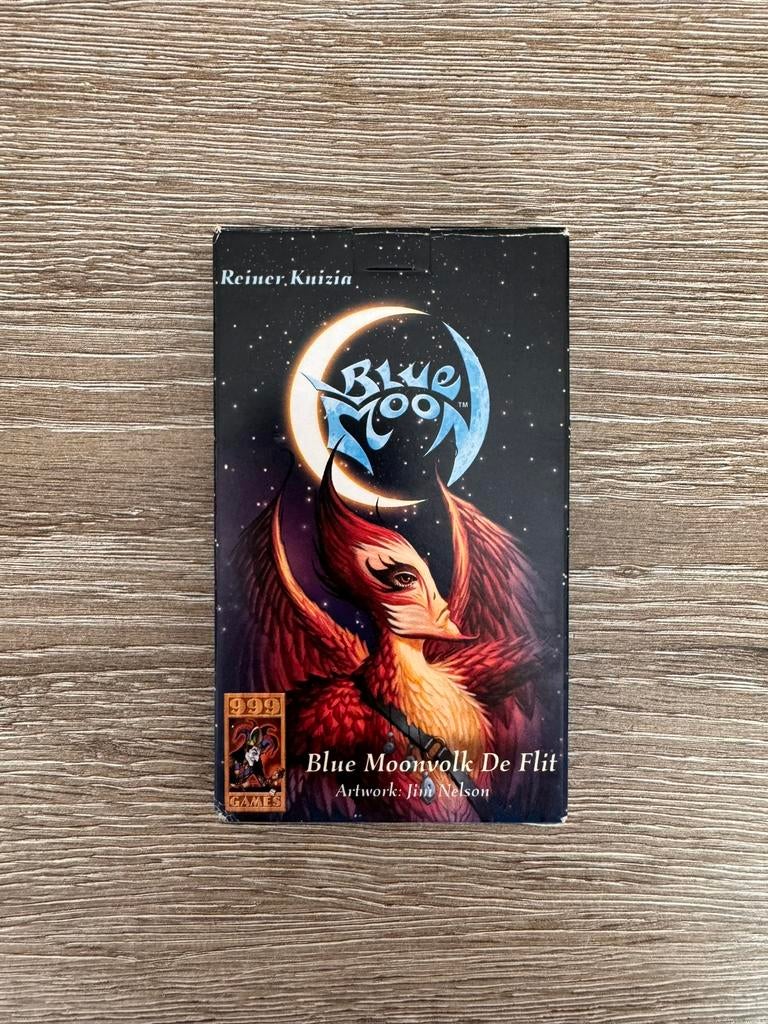Gezelschapsspel Blue Moon de Flit, Ophalen of Verzenden, Zo goed als nieuw
