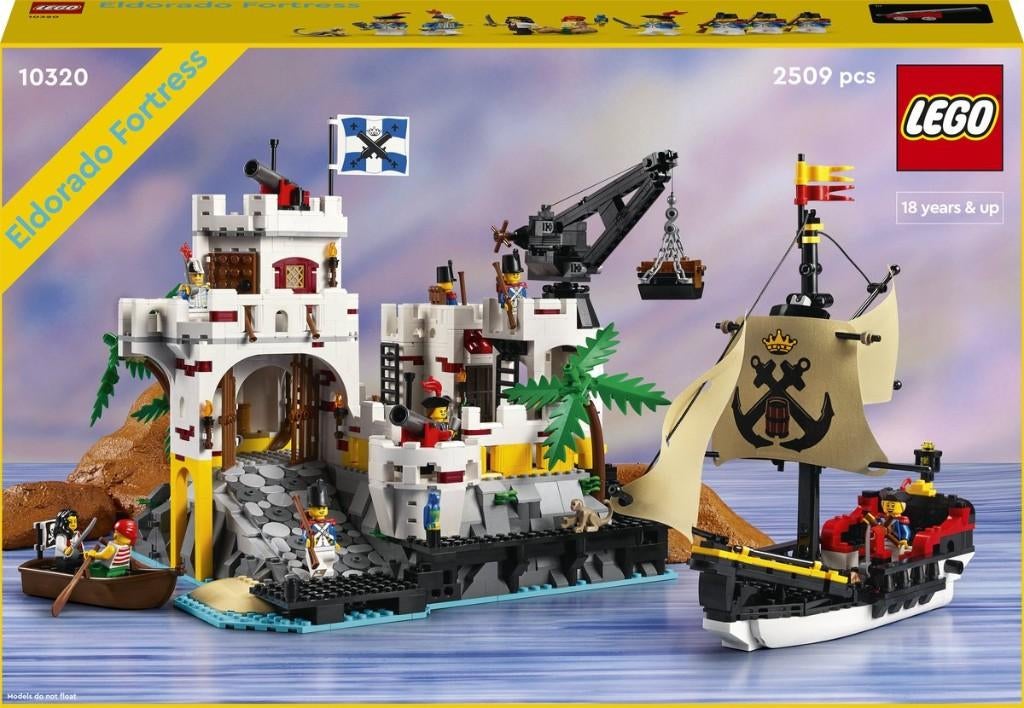 LEGO Icons Eldorado Fort - 10320, Kinderen en Baby's, Speelgoed | Duplo en Lego, Ophalen, Lego, Nieuw, Icons