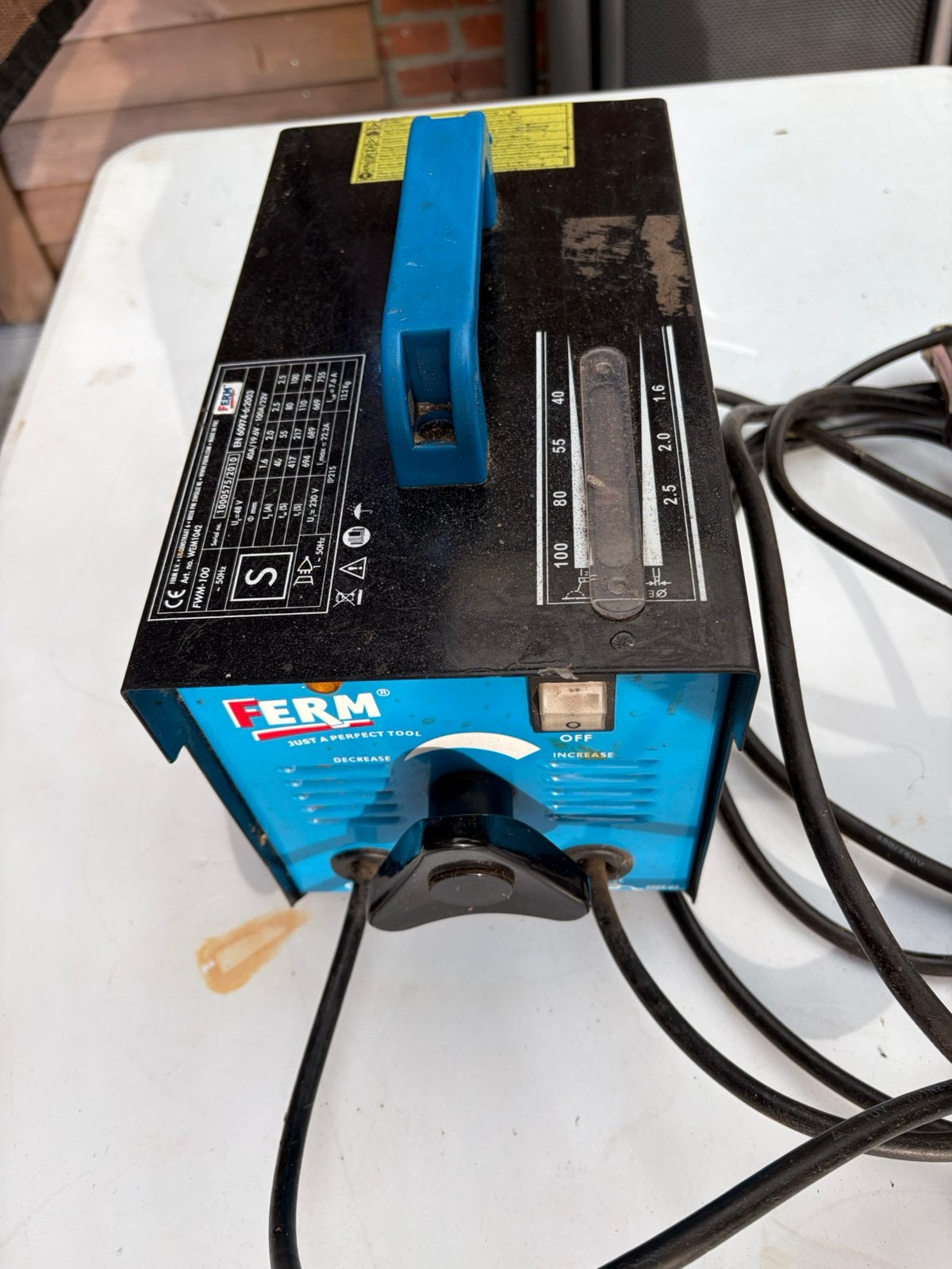 Ferm diode lasapparaat, Ophalen, Gebruikt, Minder dan 150 ampère, Elektroden