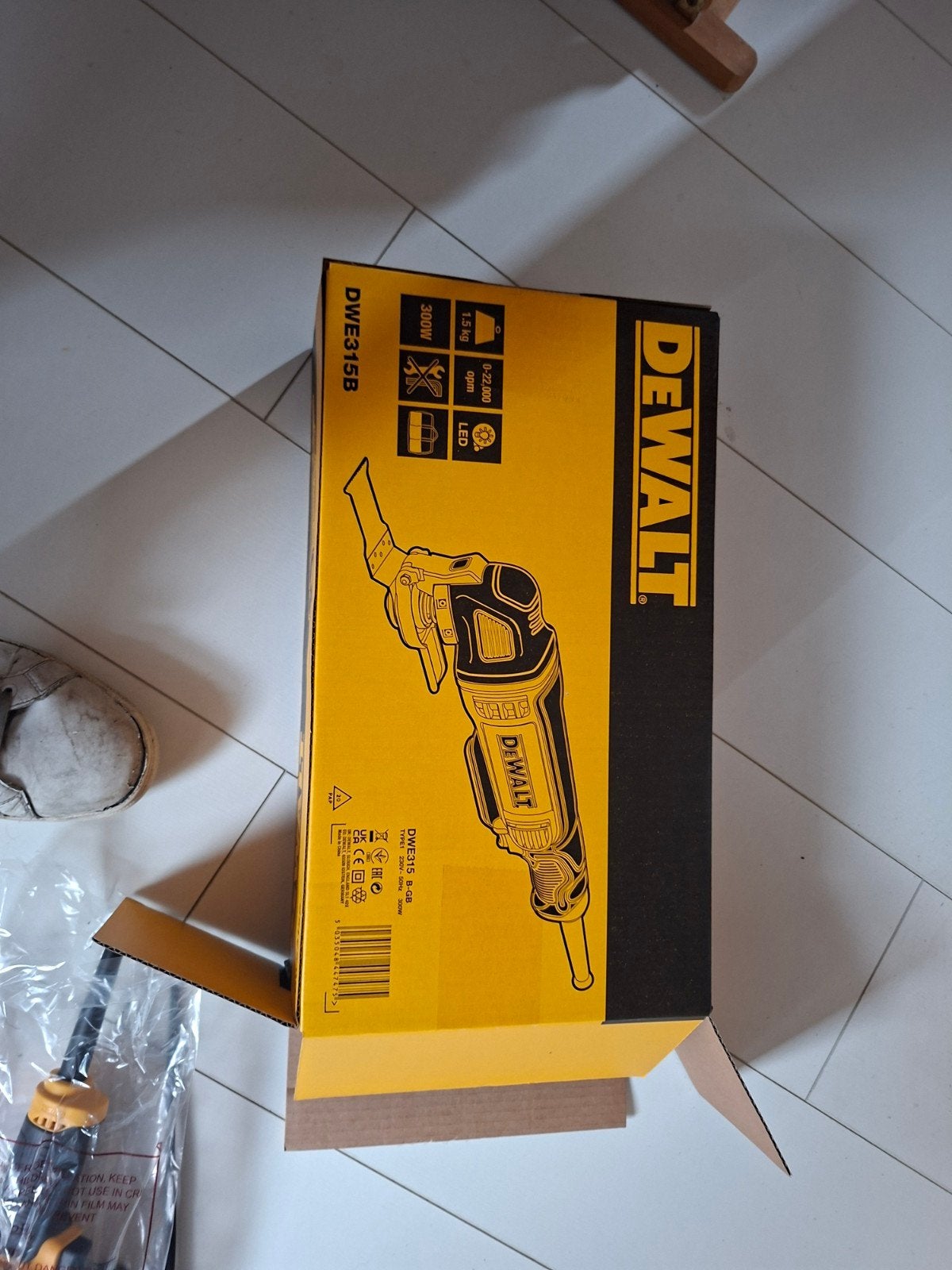 Dewalt Multitool nieuw, Ophalen of Verzenden, Nieuw, Minder dan 600 watt, Overige typen