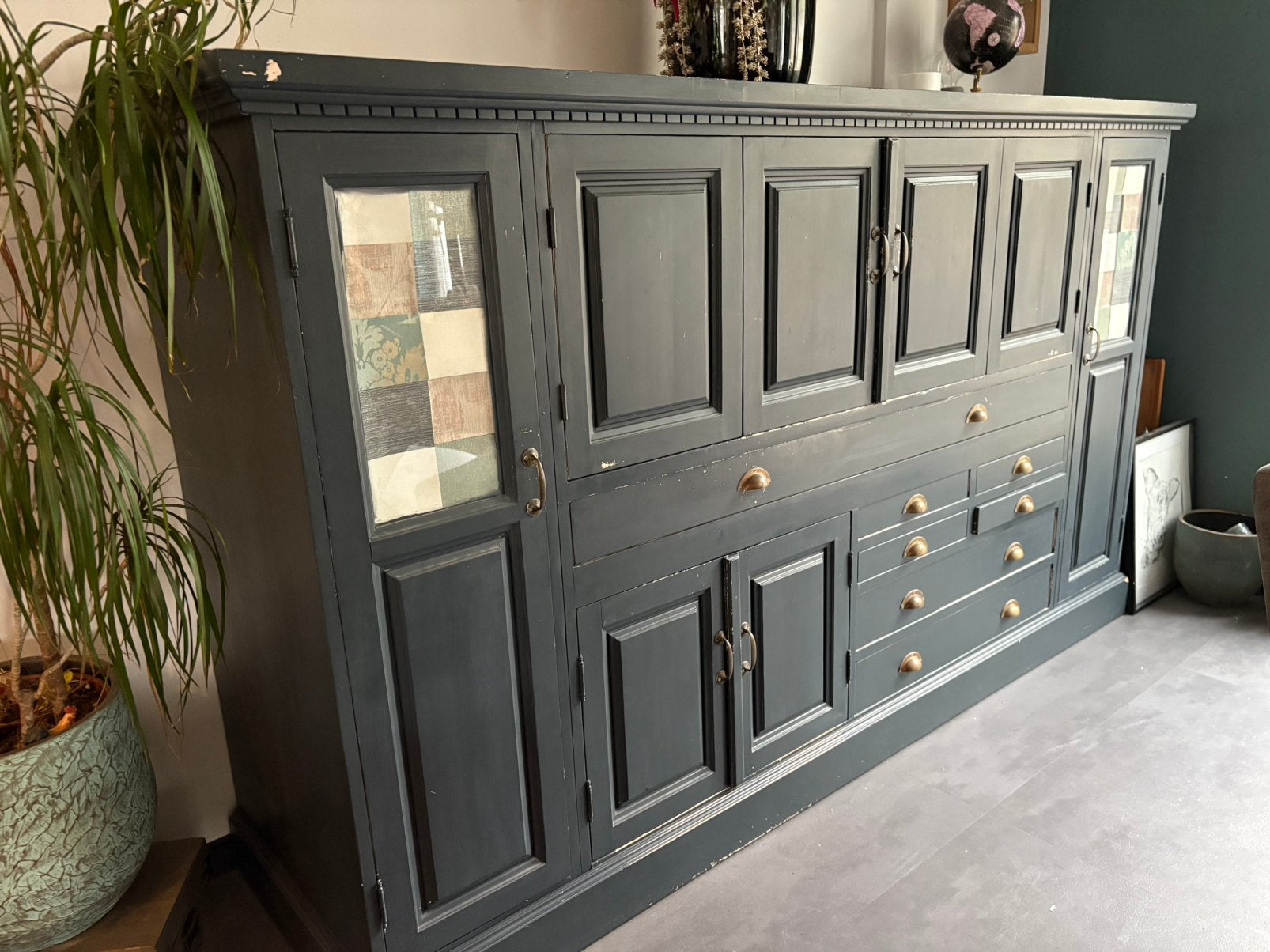 Mooie grote kast, Huis en Inrichting, Kasten | Buffetkasten, Ophalen of Verzenden, Zo goed als nieuw, 50 tot 75 cm, 200 cm of meer