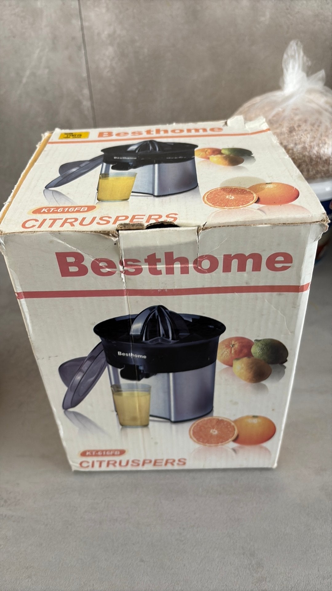 Citruspers nieuw, Huis en Inrichting, Ophalen, Zo goed als nieuw