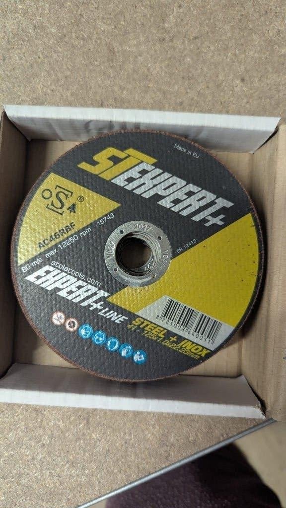 Restpartij Doorslijpschijven 125 x 1.0 mm, Doe-het-zelf en Verbouw, Gereedschap | Slijpmachines, Ophalen of Verzenden, Nieuw, Minder dan 700 watt