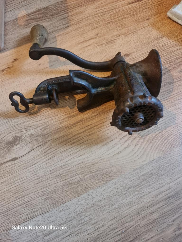 Vintage vleesmolen, Antiek en Kunst, Ophalen of Verzenden