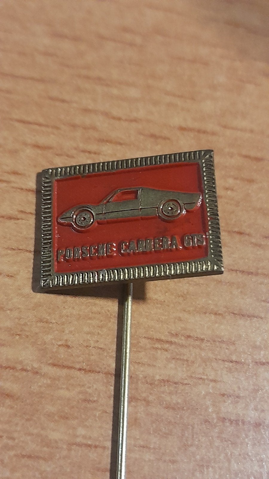 Vintage Porsche Carrera GTS Speld - Auto Collectible, Verzenden, Gebruikt, Transport