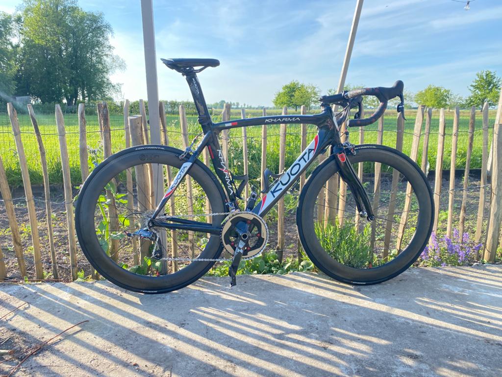 Kuota kharma  Sram Force 11 spd - maat 56, Overige merken, Carbon, Ophalen of Verzenden, Zo goed als nieuw