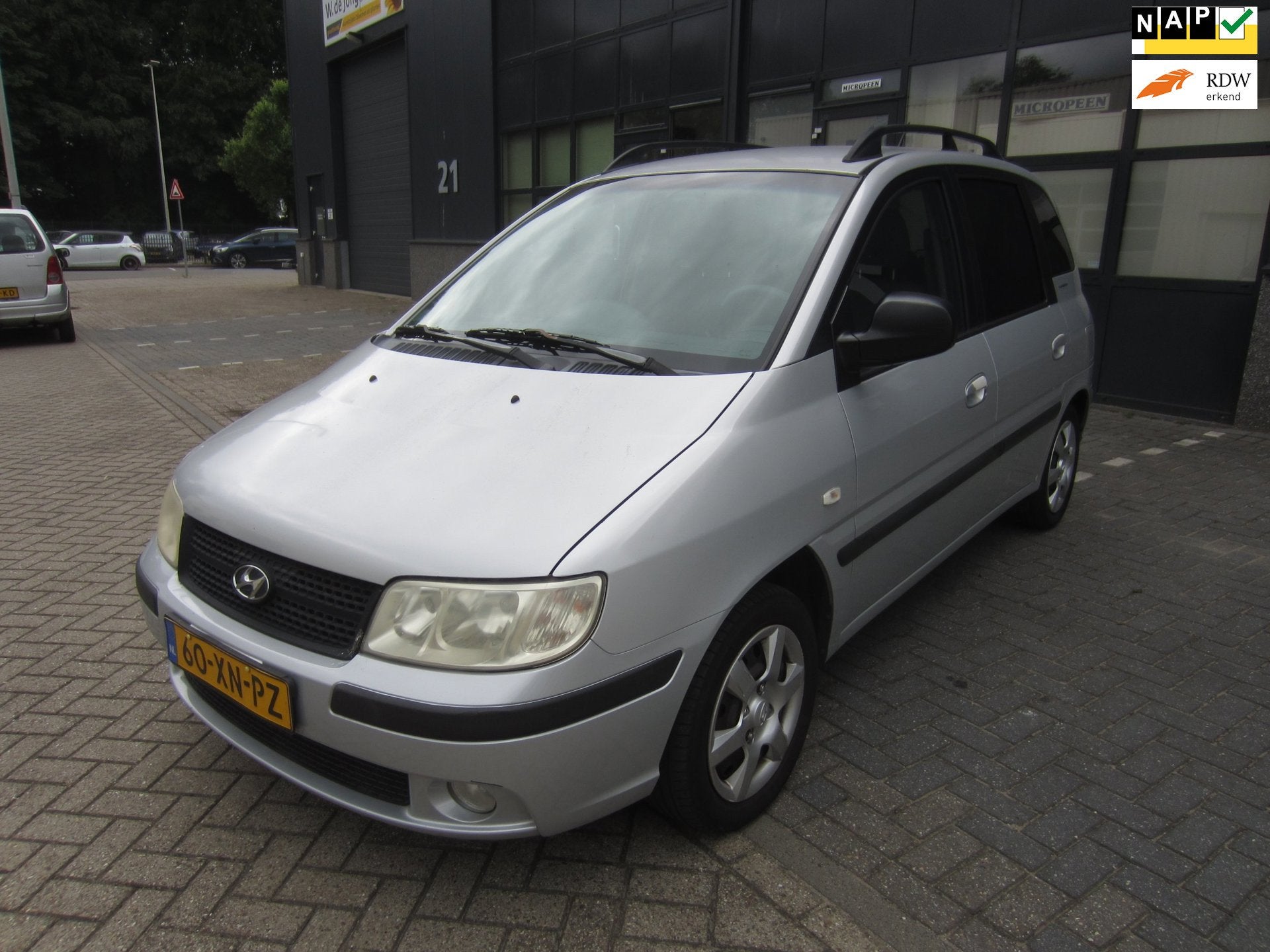 Hyundai Matrix 1.6i Active Joy 2007 Airco 153.000KM NAP! APK, Voorwielaandrijving, Matrix, Gebruikt, 1599 cc