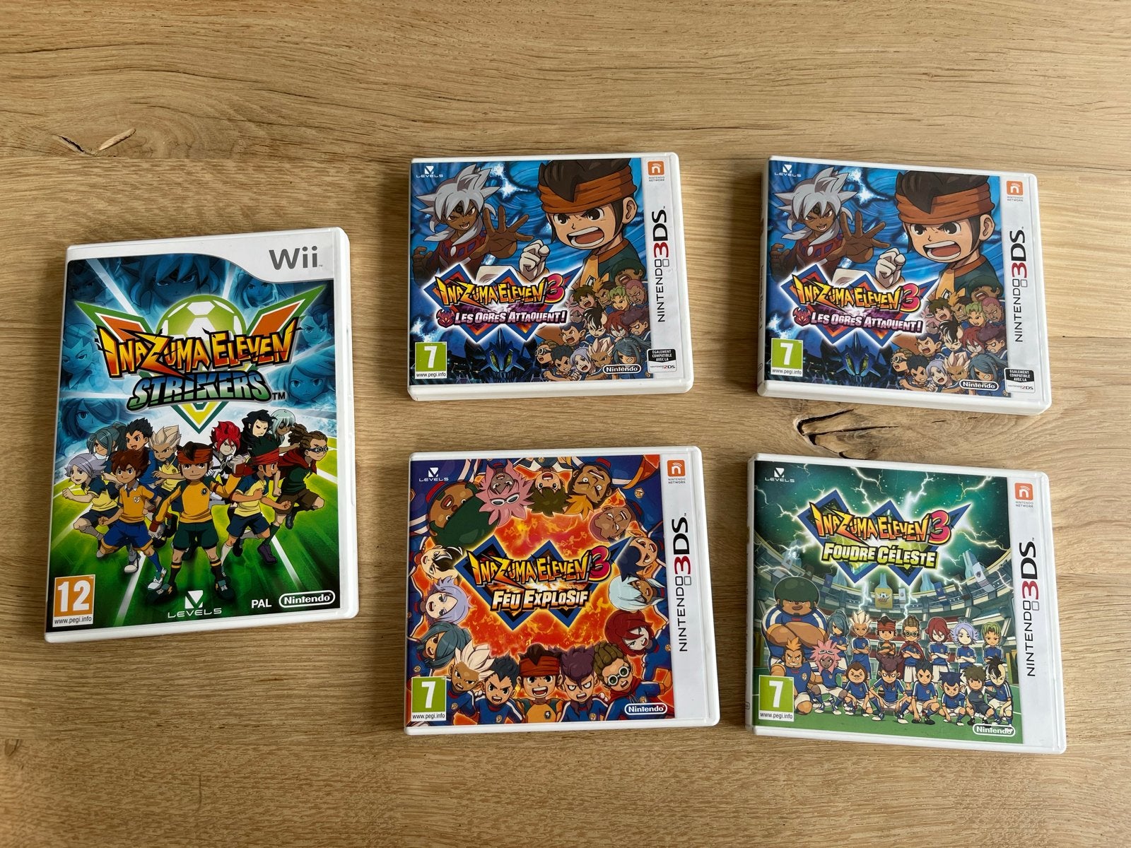 Inazuma Eleven games (DS & 3DS) - Frans - Uitstekende staat, Verzenden, 1 speler, Zo goed als nieuw, Role Playing Game (Rpg)