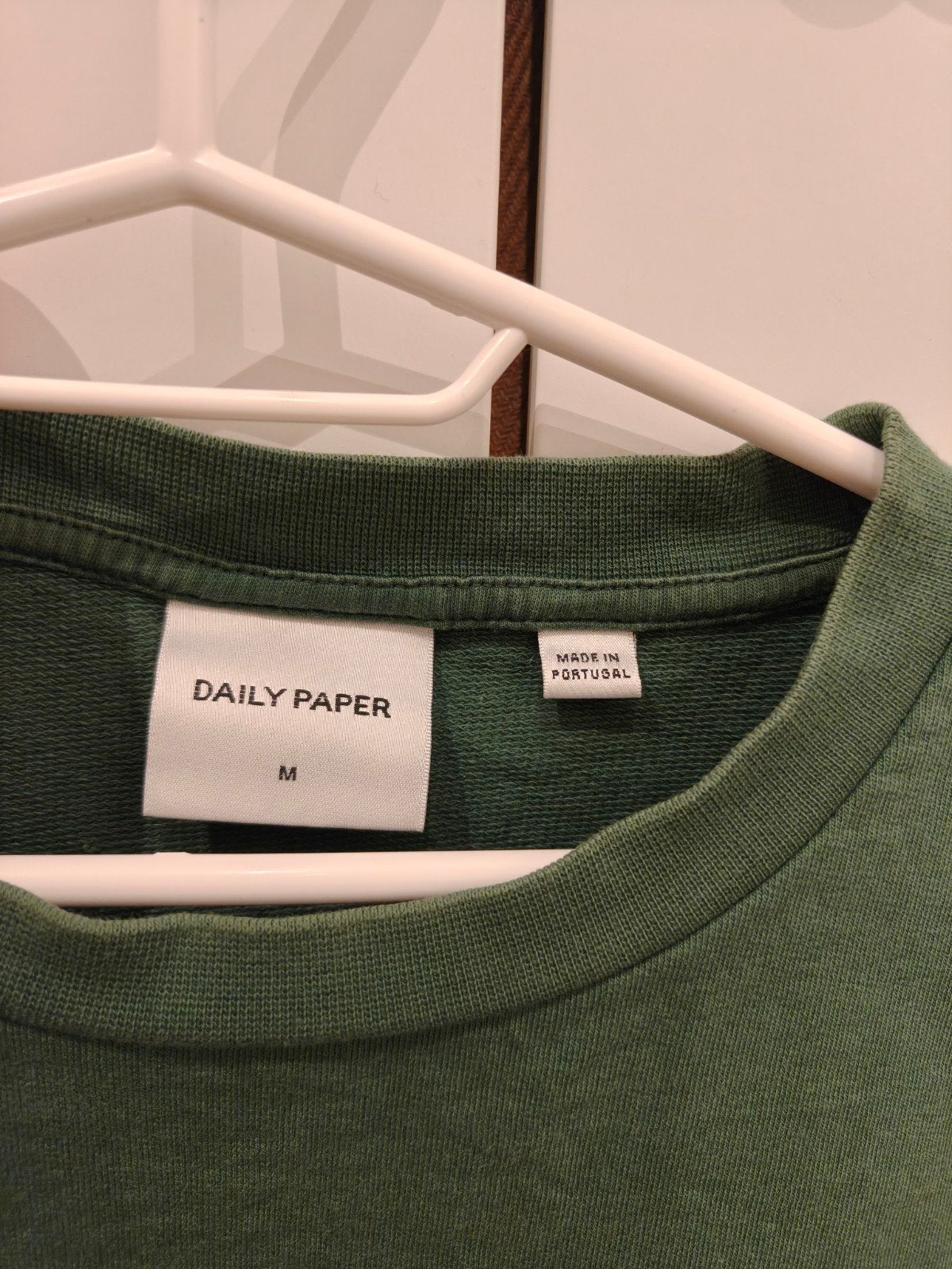 Daily Paper Maat M Shirt Groen t-shirt Origineel, Ophalen of Verzenden, Gedragen, Maat 48/50 (M), Groen