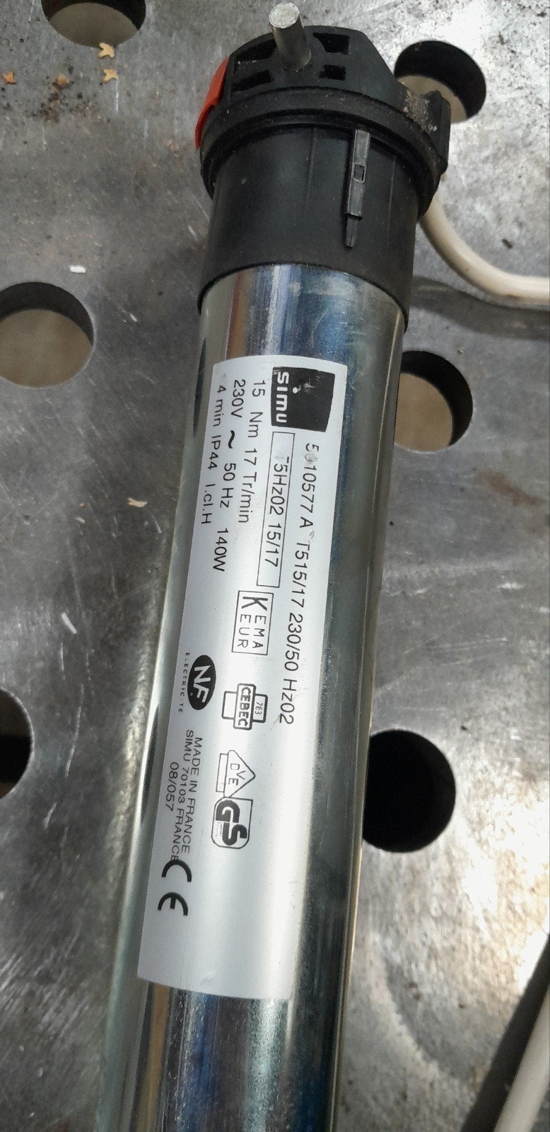 simu rolluik motor, Ophalen of Verzenden