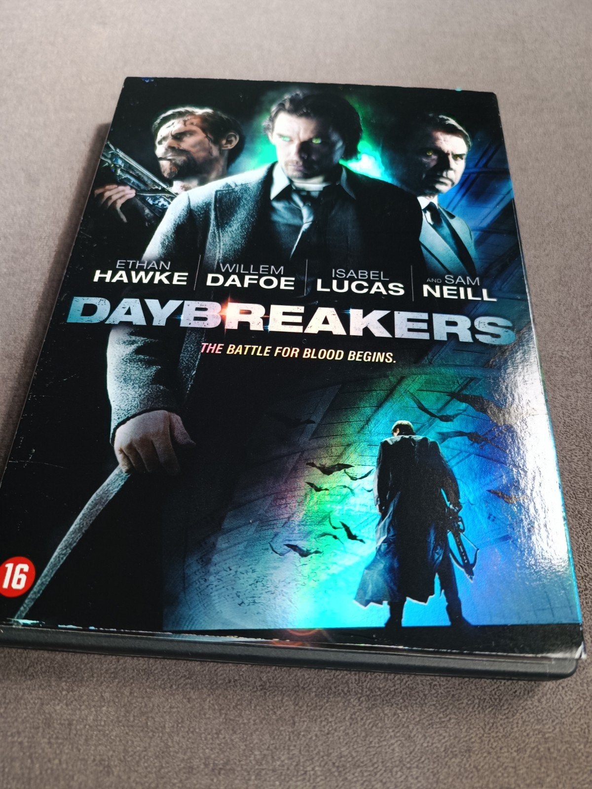 Daybreakers - dvd, Alle leeftijden, Ophalen of Verzenden, Zo goed als nieuw, Detective en Krimi