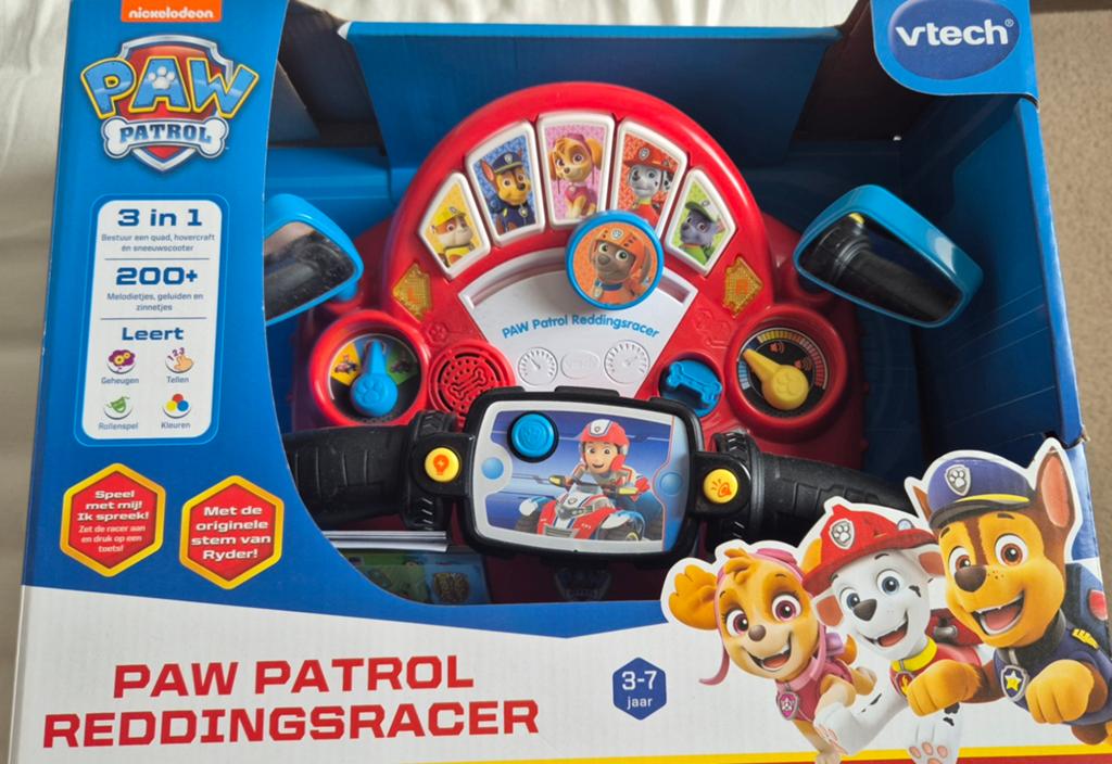 VTech Paw Patrol Reddingsracer - 3-in-1 speelplezier, Ophalen of Verzenden, Nieuw, 2 tot 4 jaar