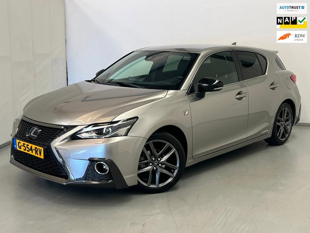 Lexus CT 200h F Sport Line / NL-auto / Camera / Stoelverwarm, Auto's, Lexus, Gebruikt, 4 cilinders, 23 km/l, Origineel Nederlands