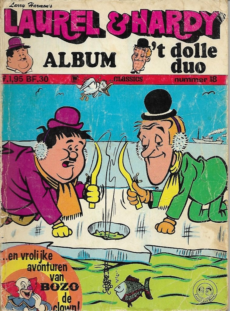 Laurel & Hardy - Album nummer 18: `t dolle duo, Eén comic, Ophalen of Verzenden, Gelezen, Amerika