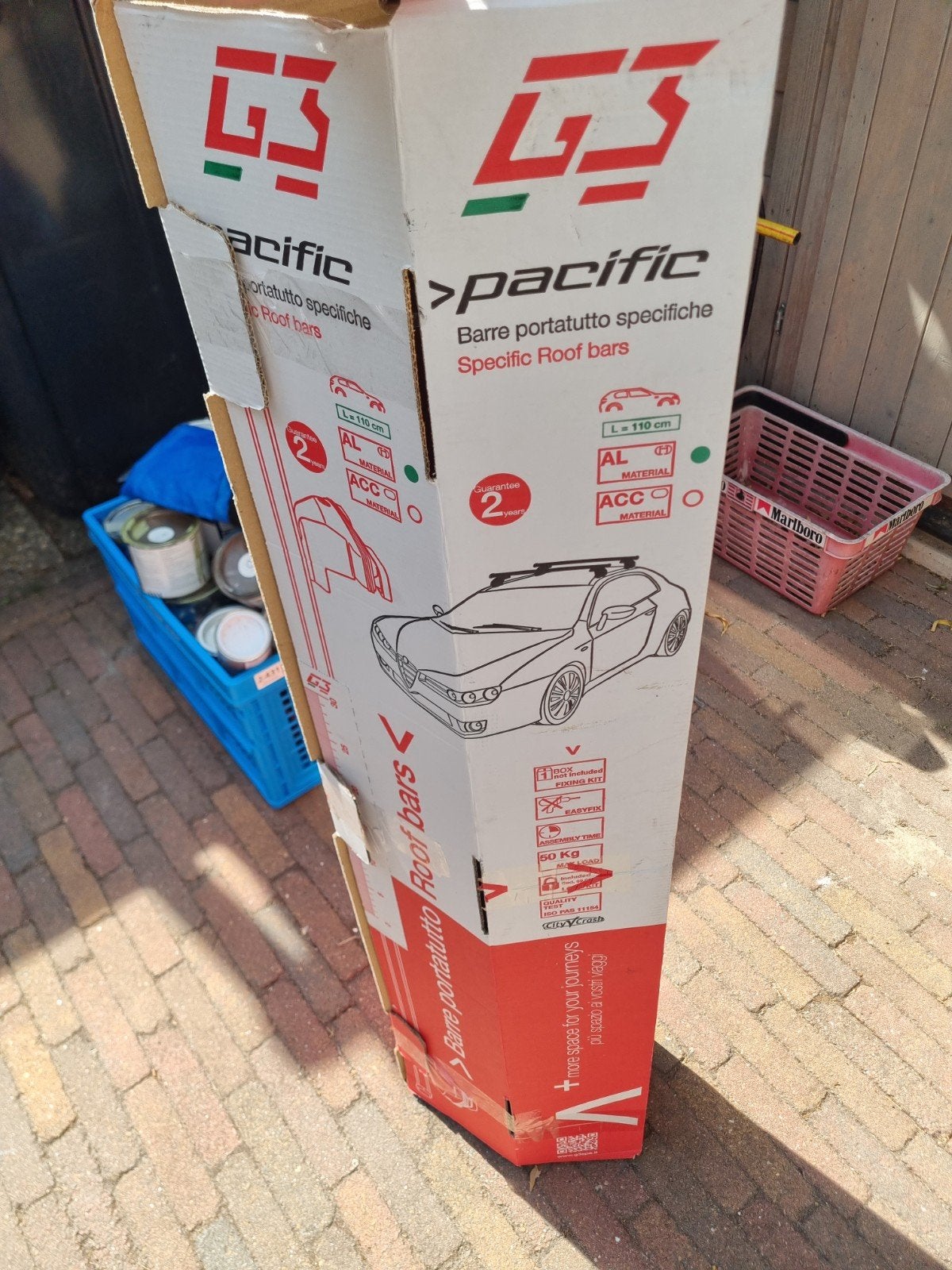 dakdragers auto, Auto diversen, Dakdragers, Ophalen, Zo goed als nieuw