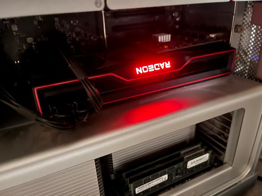 AMD Radeon RX 6800 flashed voor Mac Pro, Computers en Software, Videokaarten, Zo goed als nieuw, AMD, PCI-Express 4.0, GDDR6, HDMI