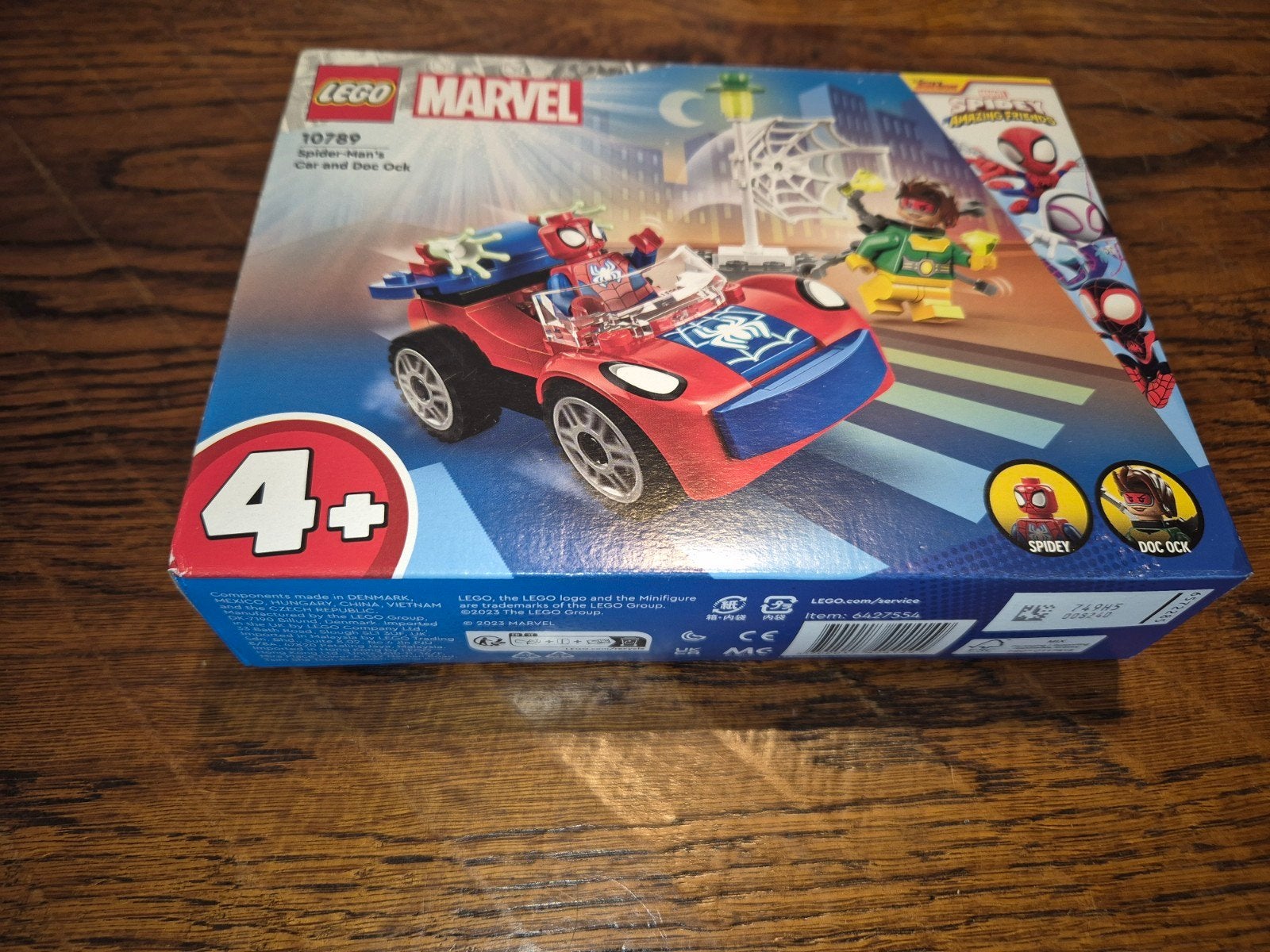 LEGO Marvel Spider-Man's Auto en Doc Ock (10789), Ophalen, Inclusief minifiguren, Marvel, Lego