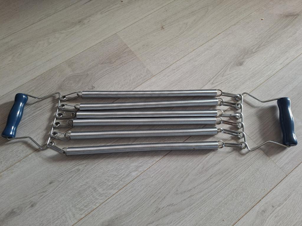 borst spiertrainer 6 veren, Krachtstation, Ophalen of Verzenden, Zo goed als nieuw, Metaal