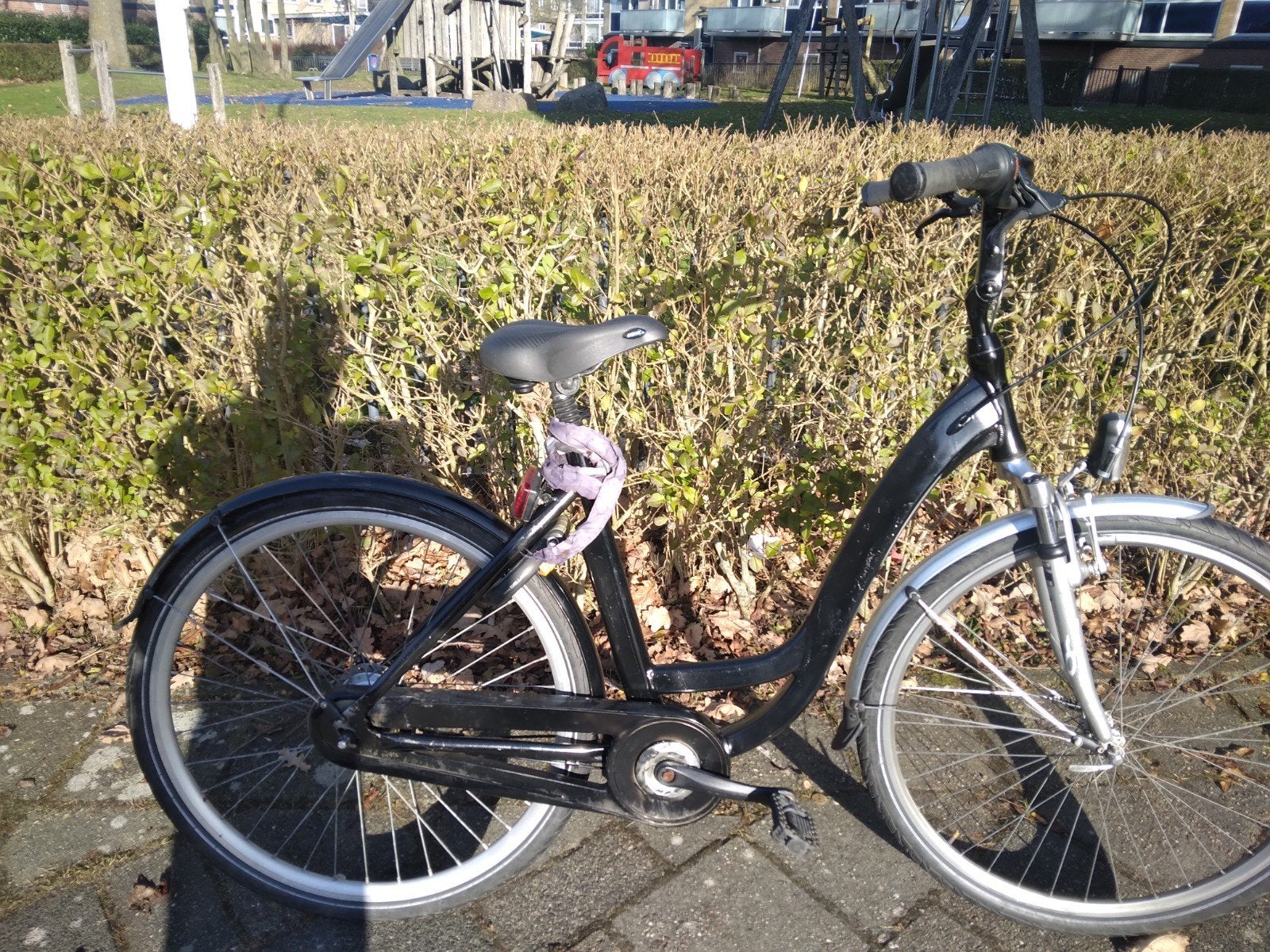 Mooie damesfiets 7.versnellingen, Fietsen en Brommers, Fietsen | Dames | Damesfietsen, Versnellingen, 56 cm of meer, Zo goed als nieuw