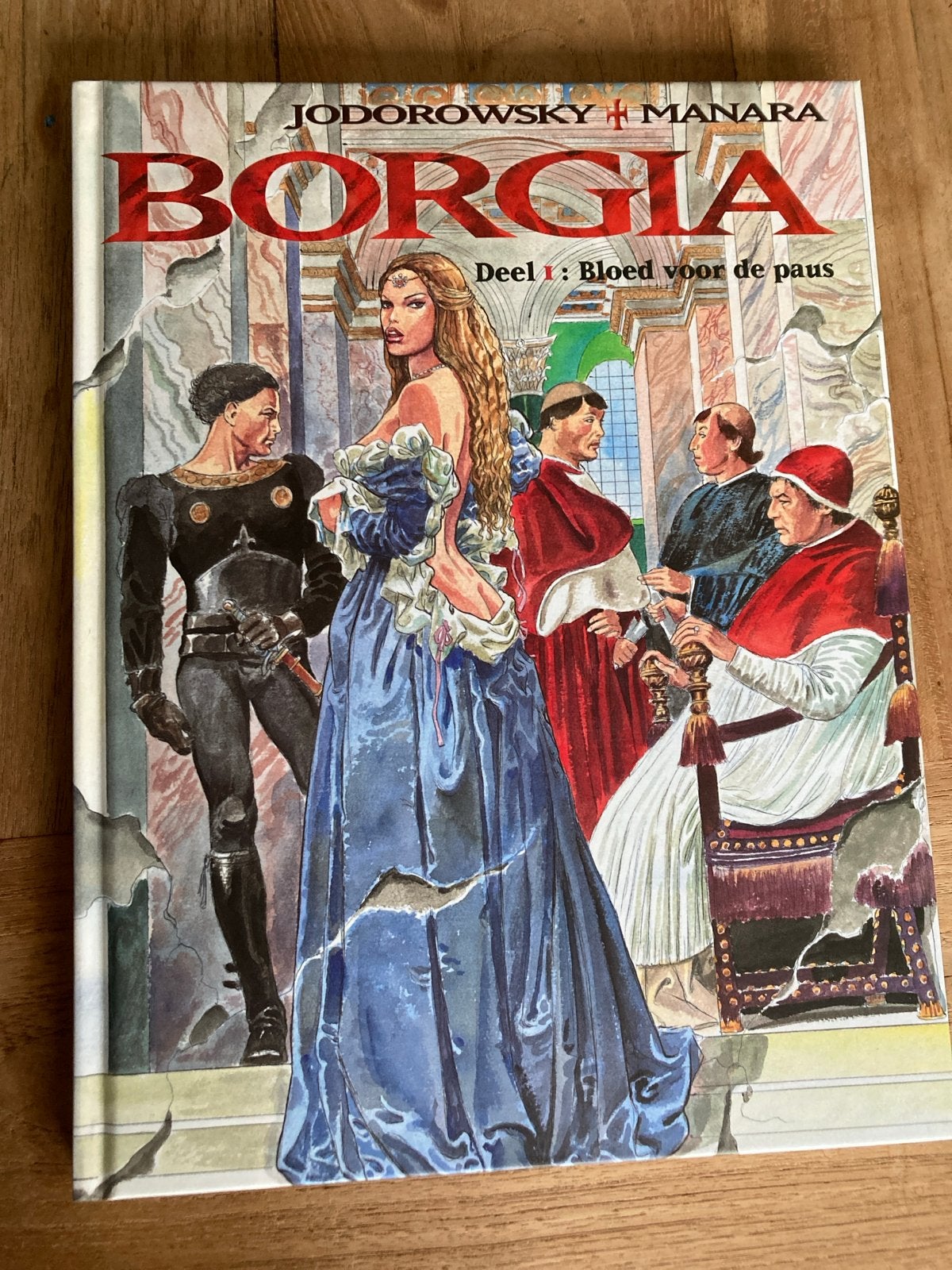 Borgia Deel 1: Bloed voor de paus - Jodorowsky & Manara, Eén stripboek, Ophalen of Verzenden, Zo goed als nieuw