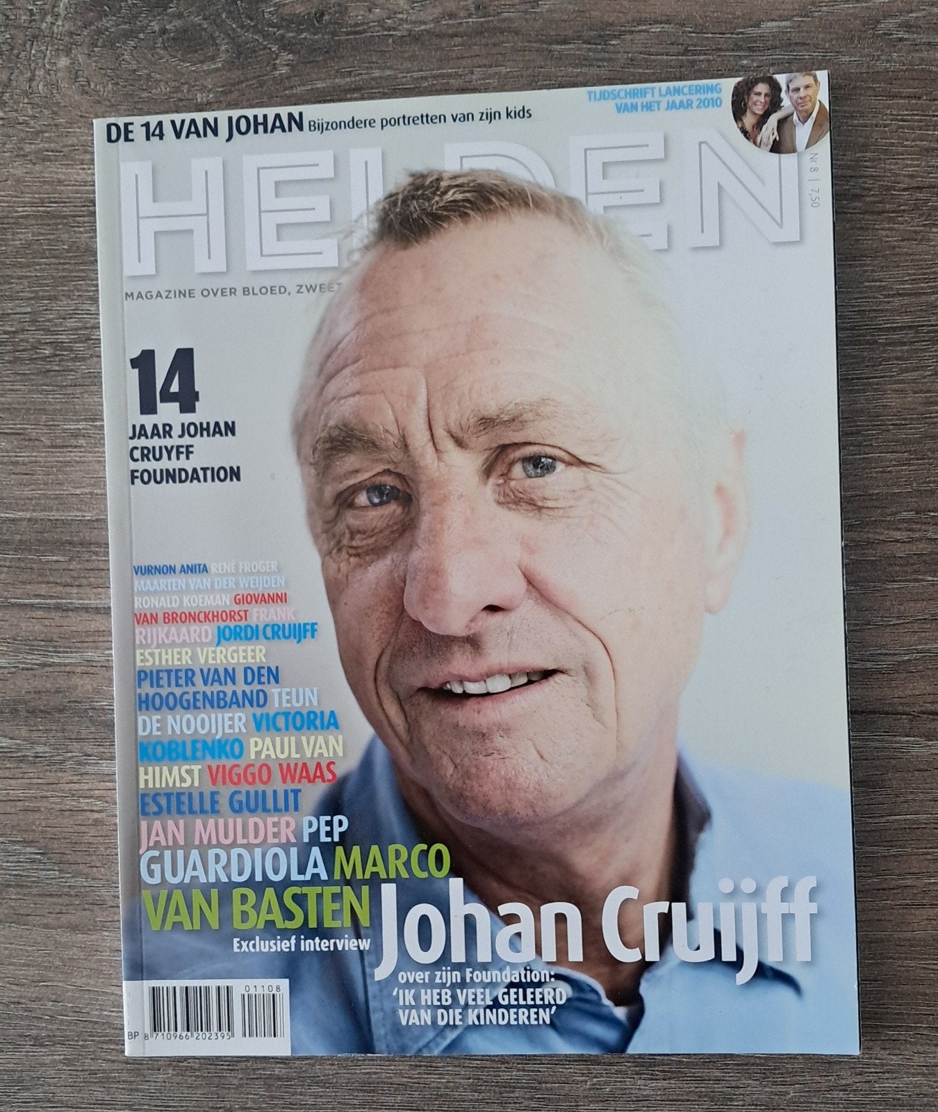 Helden Magazine - Johan Cruijff (2010), Ophalen of Verzenden, Zo goed als nieuw, Ajax