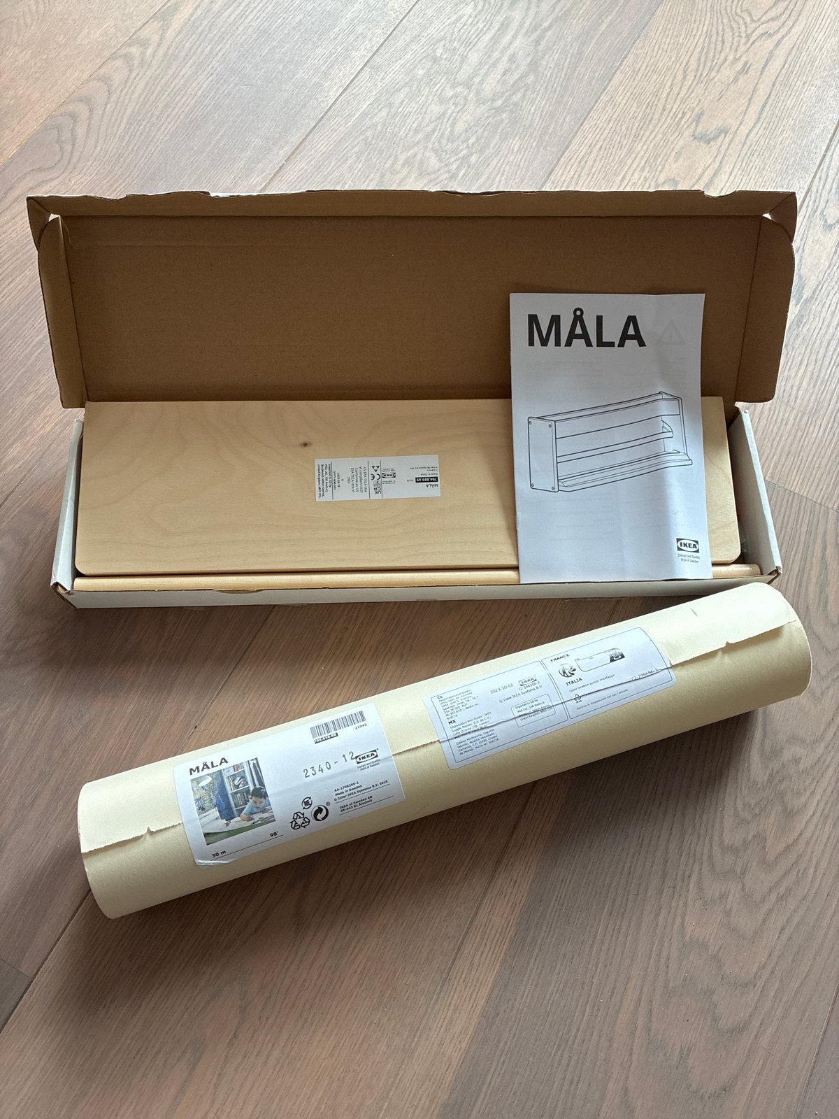 Nieuwe IKEA MÅLA Papierrolhouder met opbergruimte, Ophalen, Nieuw, Opbergmeubel, Meerkleurig