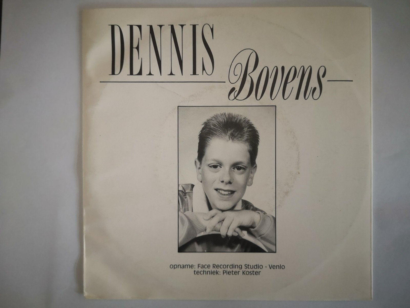 Vinyl singel 7" Dennis Bovens - Een Lach En Een Traan, Gebruikt, 7 inch, Nederlandstalig, Single