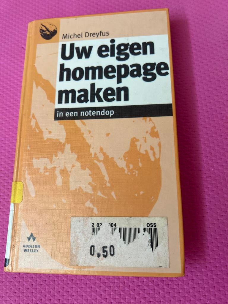 Uw eigen homepage maken in een notendop - Michel Dreyfus, Boeken, Informatica en Computer, Ophalen of Verzenden, Gelezen, Internet of Webdesign