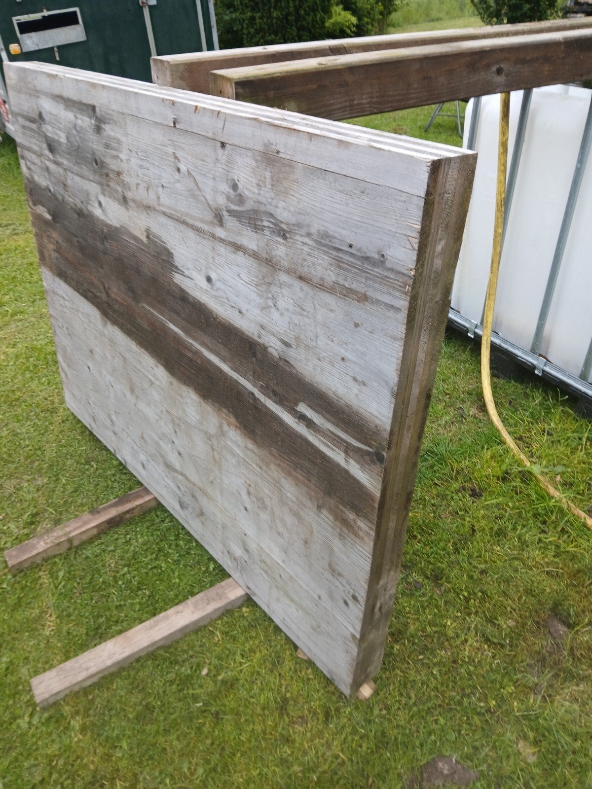 10 cm dik massief  hout  clt., Ophalen, Overige houtsoorten, Minder dan 200 cm, Pallet