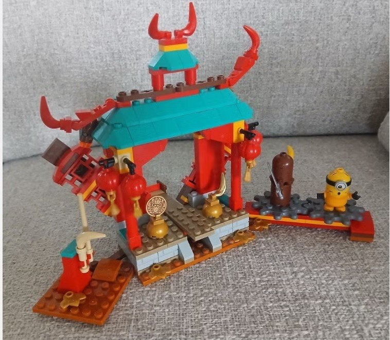 Lego 75550 Minions Kungfu Battle, Inclusief instructies, Overige thema's, Lego, Ophalen of Verzenden