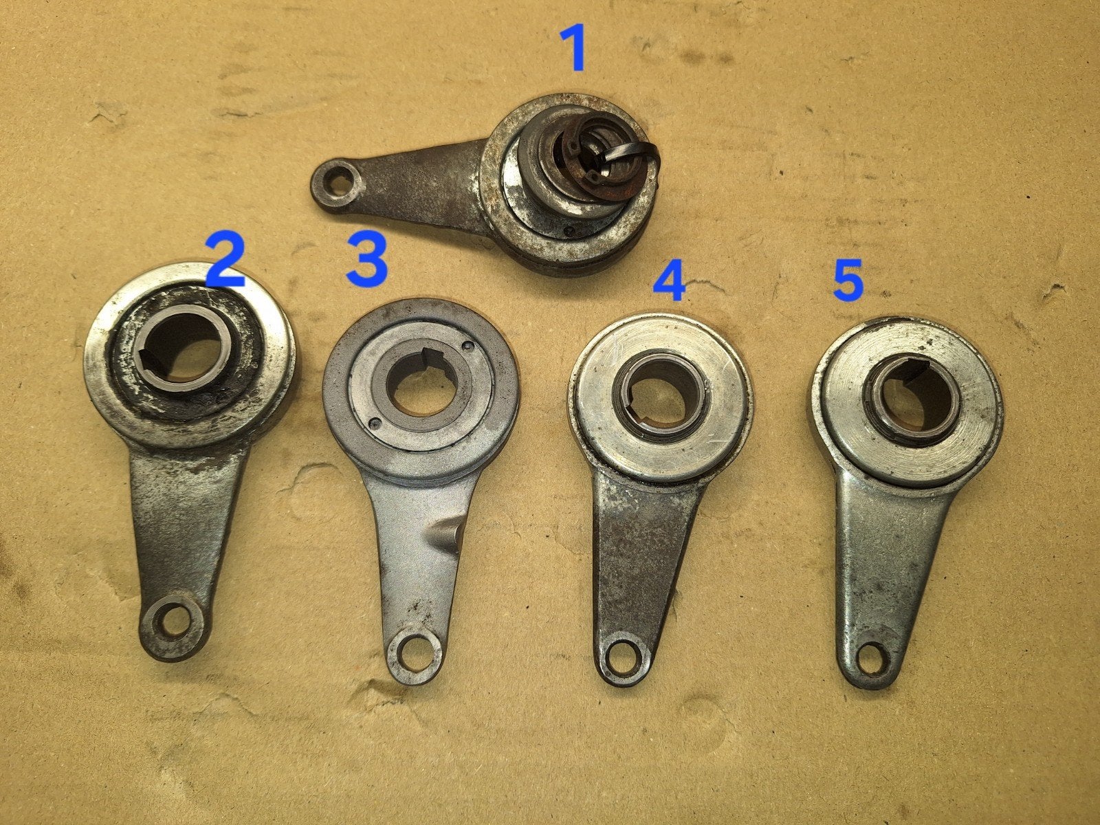 Te koop 5x terugtraprem, Fietsen en Brommers, Ophalen, Gebruikt, Overige typen, Overige merken